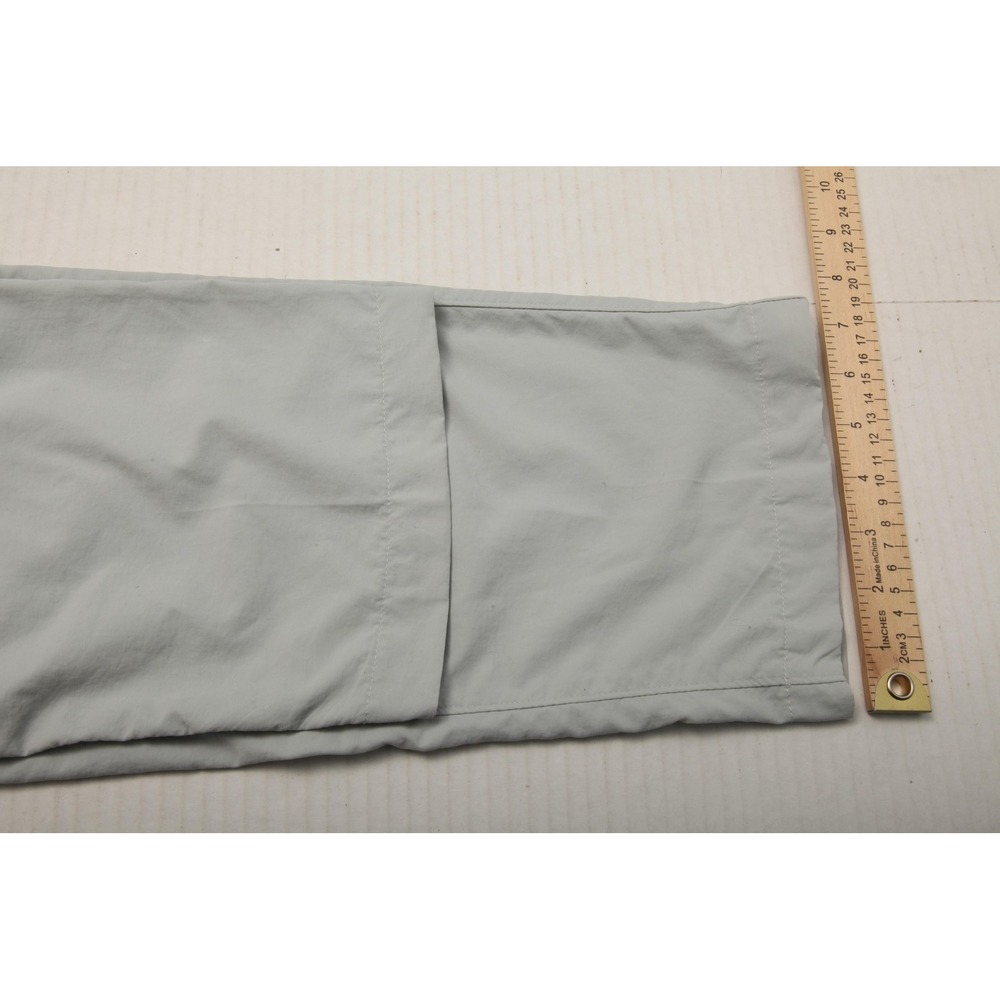 Simms Pants Mens 38x31 Gray Nylon Chino Elastic Waist Quick Dry Travel Fishing - Picture 14 of 16